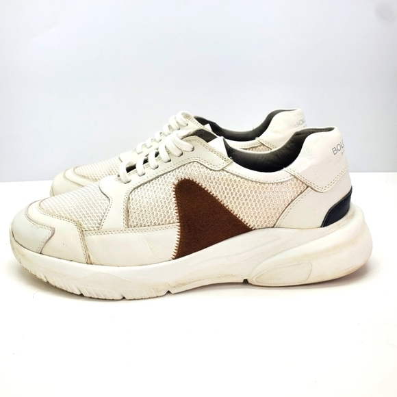 Bolongaro Trevor Sneakers Men's Size 10 Shoes 44 EU White 4267 - Picture 3 of 14